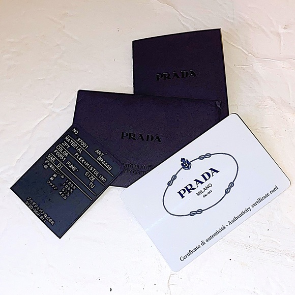 Authentic Prada PVC Transparent & Canvas Handbag - Picture 12 of 12